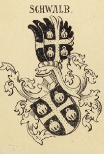 Schwalb Coat of Arms / Family Crest 1