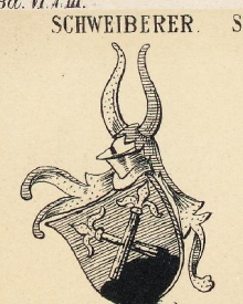 Schweiberer Coat of Arms / Family Crest 1