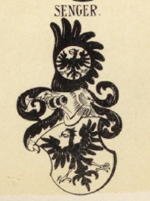 Senger Coat of Arms / Family Crest 0