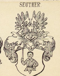 Seuther Coat of Arms / Family Crest 0