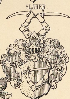 Slaher Coat of Arms / Family Crest 0