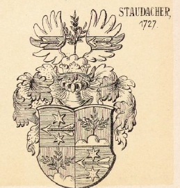 Staudacher Coat of Arms / Family Crest 2