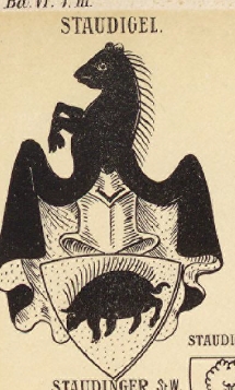 Staudigel Coat of Arms / Family Crest 1