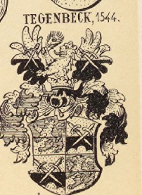 Tegenbeck Coat of Arms / Family Crest 1