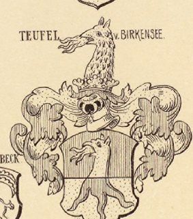 Teufel Coat of Arms / Family Crest 6