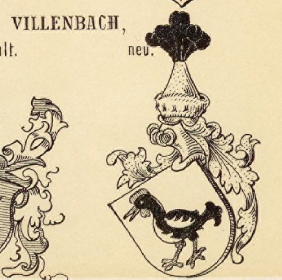 Villenbach Coat of Arms / Family Crest 2
