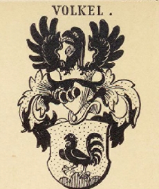 Volkel Coat of Arms / Family Crest 0