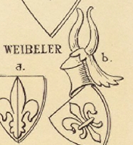 Weibeler Coat of Arms / Family Crest 1