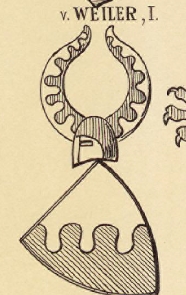 Weiler Coat of Arms / Family Crest 1