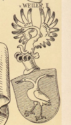 Weiler Coat of Arms / Family Crest 3