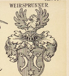 Weirspunner Coat of Arms / Family Crest 1