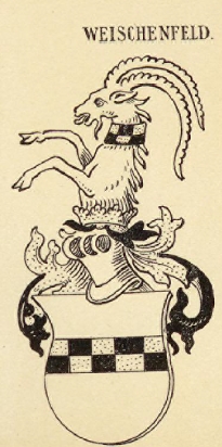 Weischenfeld Coat of Arms / Family Crest 2