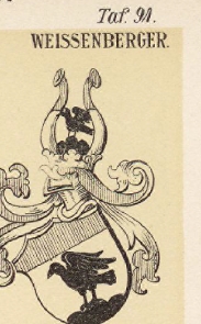 Weissenberger Coat of Arms / Family Crest 1