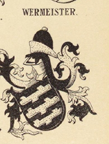 Wermeister Coat of Arms / Family Crest 1
