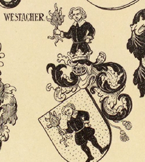 Westacher Coat of Arms / Family Crest 1