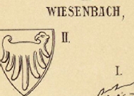 Wiesenbach Coat of Arms / Family Crest 1