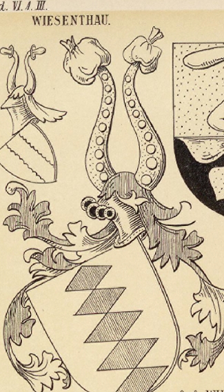 Wiesenthau Coat of Arms / Family Crest 2