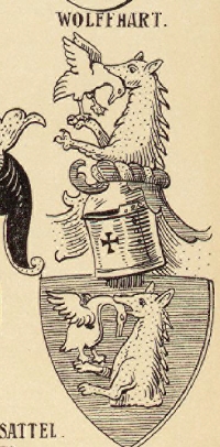 Wolffhart Coat of Arms / Family Crest 0