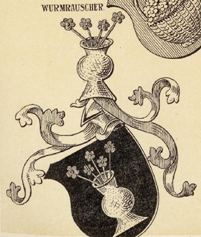 Wurmrauscher Coat of Arms / Family Crest 2