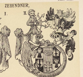 Zehendner Coat of Arms / Family Crest 1