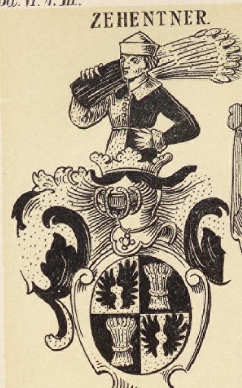 Zehentner Coat of Arms / Family Crest 0