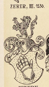 Zerer Coat of Arms / Family Crest 2