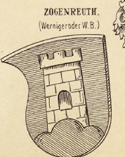 Zogenreuth Coat of Arms / Family Crest 1