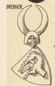 Zwerger Coat of Arms / Family Crest 1