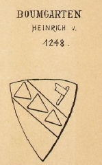 Boumgarten Coat of Arms / Family Crest 0