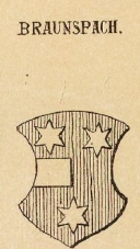 Braunspach Coat of Arms / Family Crest 1