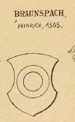 Braunspach Coat of Arms / Family Crest 0