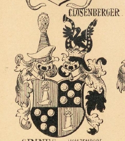 Closenberger Coat of Arms / Family Crest 0