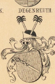 Degenreuth Coat of Arms / Family Crest 0