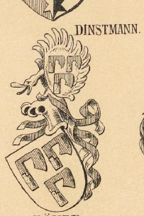 Dinstmann Coat of Arms / Family Crest 0