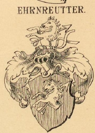 Ehrnreutter Coat of Arms / Family Crest 1