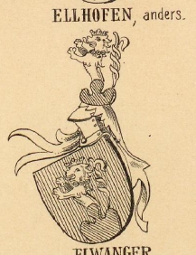 Ellhofen Coat of Arms / Family Crest 2