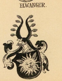 Elwanger Coat of Arms / Family Crest 0