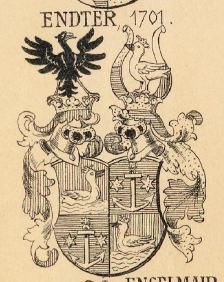 Endter Coat of Arms / Family Crest 1
