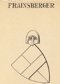 Frainsberger Coat of Arms / Family Crest 0