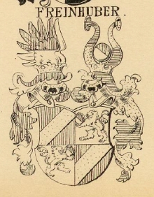 Freinhuber Coat of Arms / Family Crest 0