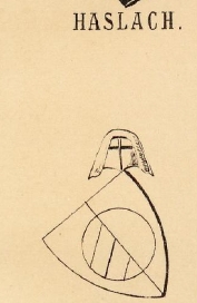 Haslach Coat of Arms / Family Crest 0