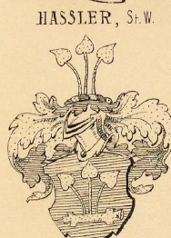 Hassler Coat of Arms / Family Crest 1