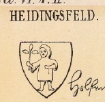 Heidingsfeld Coat of Arms / Family Crest 0
