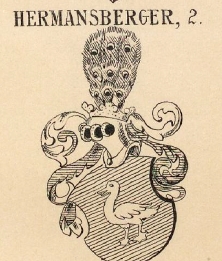Hermansbeger Coat of Arms / Family Crest 1