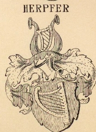 Herpfer Coat of Arms / Family Crest 1