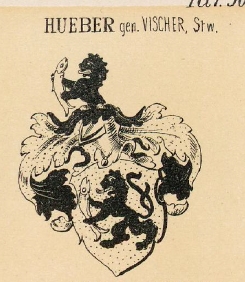 hueber Coat of Arms / Family Crest 1