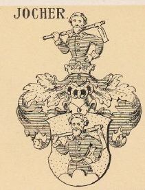 Jocher Coat of Arms / Family Crest 1