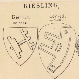 Kiesling Coat of Arms / Family Crest 0