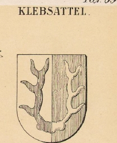 Klebsattel Coat of Arms / Family Crest 0