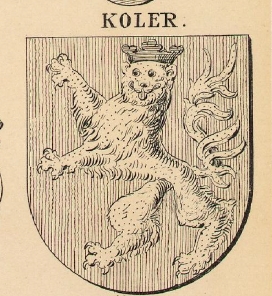 Koler Coat of Arms / Family Crest 2